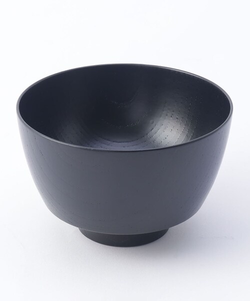 欅・一文字汁椀 黒 ＜Homeland ホームランド＞（食器）｜212 KITCHEN STORE（トゥワントゥキッチンストア） 4,752円