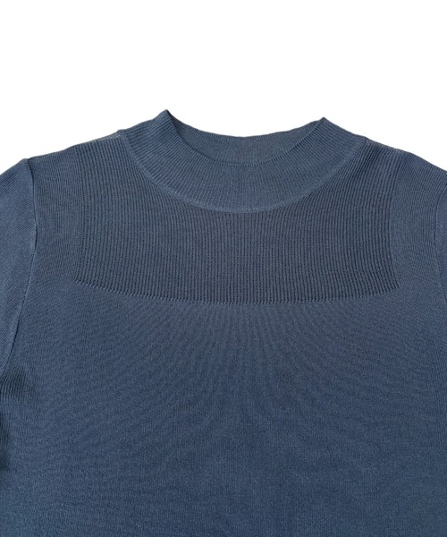 TEVALT（ヴァレット）の「シアー長袖ニット（Tシャツ/カットソー・レディース・パープル/ボルドー/ライトグレー/ブラック/アイボリー/ネイビー系・38）」の22枚目の写真