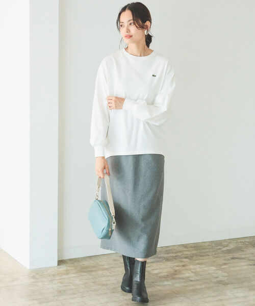 Gramicci（グラミチ）の「GRAMICCI × B:MING by BEAMS / 別注 ウール混 スカート（スカート・レディース・その他2/グレー/その他1・SMALL/MEDIUM）」の11枚目の写真