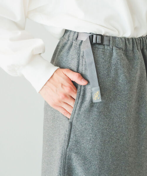 Gramicci（グラミチ）の「GRAMICCI × B:MING by BEAMS / 別注 ウール混 スカート（スカート・レディース・その他2/グレー/その他1・SMALL/MEDIUM）」の12枚目の写真