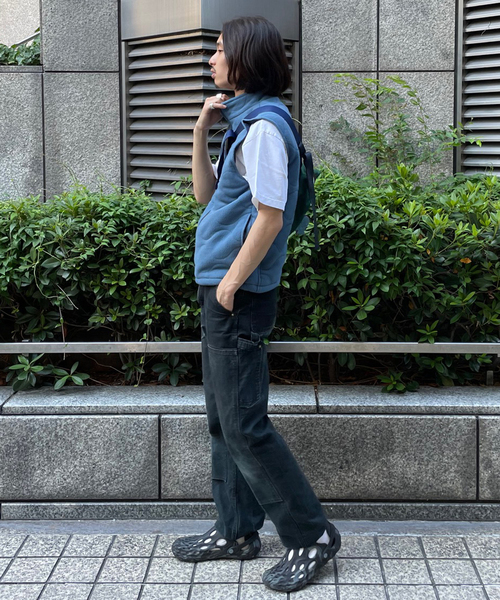 Oriens JOURNAL STANDARD（オリエンス ジャーナルスタンダード）の「キルトフリースベスト / Quilt Fleece Vest（その他アウター・メンズ・グレー/ネイビー/オレンジ・MEDIUM/LARGE）」の7枚目の写真