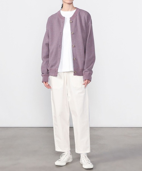 DANTON(ダントン)の「DANTON | コーデュロイイージーパンツ WOMEN(その他パンツ・レディース・アイボリー/ダークグレー/グレイッシュベージュ・36)」の5枚目の写真