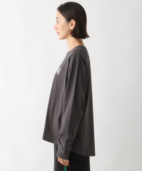 LEPSIM（レプシィム）の「アソートプリントロングTシャツ　164728（Tシャツ/カットソー・レディース・グレー/オフホワイト/ホワイト系その他・FREE）」の9枚目の写真