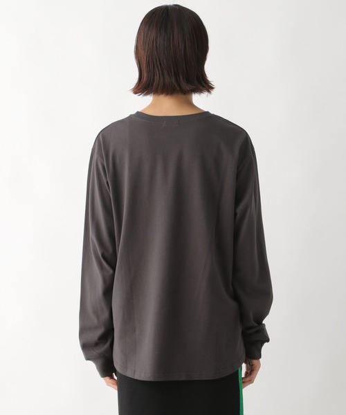 LEPSIM（レプシィム）の「アソートプリントロングTシャツ　164728（Tシャツ/カットソー・レディース・グレー/オフホワイト/ホワイト系その他・FREE）」の10枚目の写真