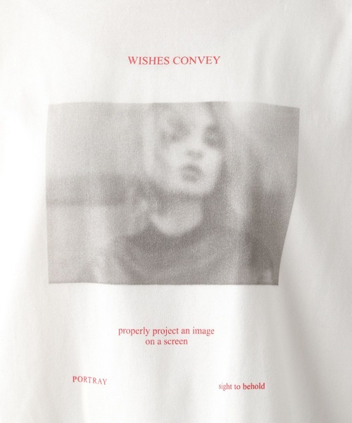 LEPSIM（レプシィム）の「アソートプリントロングTシャツ　164728（Tシャツ/カットソー・レディース・グレー/オフホワイト/ホワイト系その他・FREE）」の15枚目の写真