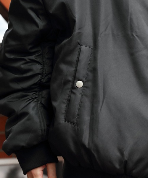 ８(eight)（エイト）の「中綿ＭＡ－１（MA-1・メンズ・ホワイト/ネイビー/カーキ/ブラック・MEDIUM/X-LARGE/LARGE）」の21枚目の写真