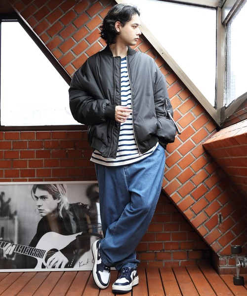 ８(eight)（エイト）の「中綿ＭＡ－１（MA-1・メンズ・ホワイト/ネイビー/カーキ/ブラック・MEDIUM/X-LARGE/LARGE）」の7枚目の写真