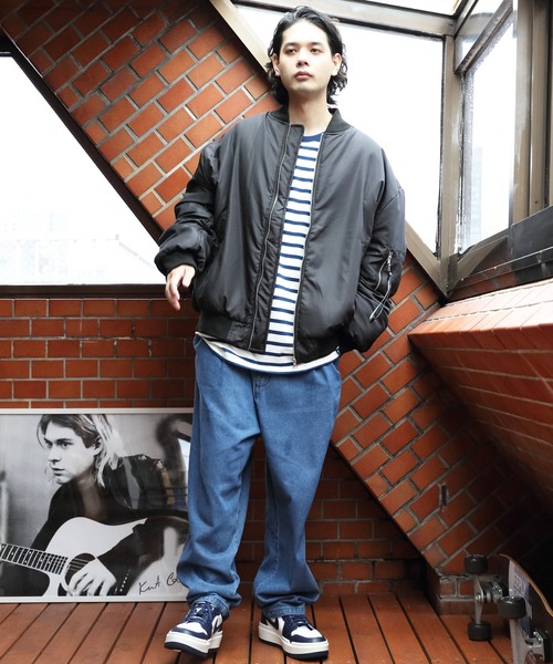 ８(eight)（エイト）の「中綿ＭＡ－１（MA-1・メンズ・ホワイト/ネイビー/カーキ/ブラック・MEDIUM/X-LARGE/LARGE）」の16枚目の写真