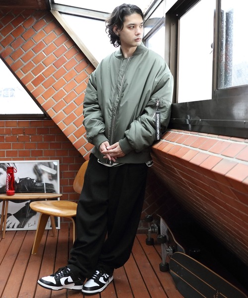 ８(eight)（エイト）の「中綿ＭＡ－１（MA-1・メンズ・ホワイト/ネイビー/カーキ/ブラック・MEDIUM/X-LARGE/LARGE）」の17枚目の写真