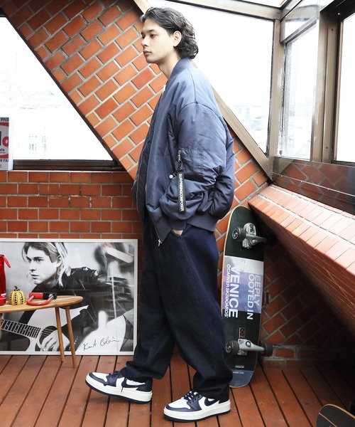 ８(eight)（エイト）の「中綿ＭＡ－１（MA-1・メンズ・ホワイト/ネイビー/カーキ/ブラック・MEDIUM/X-LARGE/LARGE）」の10枚目の写真