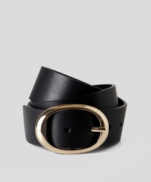 BENETTON (UNITED COLORS OF BENETTON) | イタリア製オーバルバックルレザーベルト(ベルト)