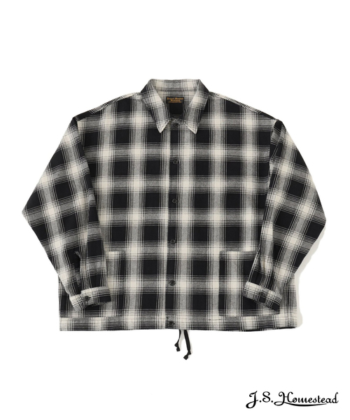 JOURNAL STANDARD J.S HOMESTEAD(ジャーナルスタンダードホームステッド)の「【J.S.Homestead】HEAVY TWILL スピンドルMIL L/S(シャツ/ブラウス・メンズ・レッド/ブラック系その他・MEDIUM/LARGE)」の2枚目の写真