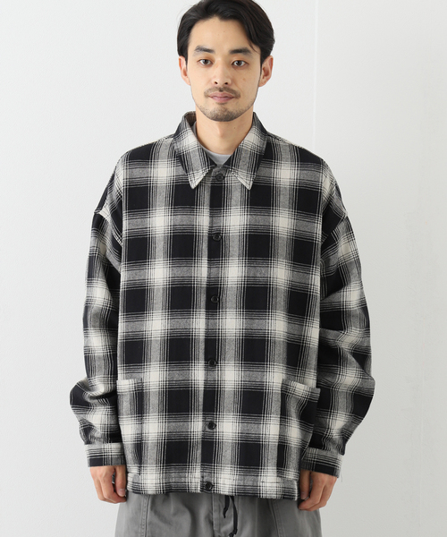 JOURNAL STANDARD J.S HOMESTEAD(ジャーナルスタンダードホームステッド)の「【J.S.Homestead】HEAVY TWILL スピンドルMIL L/S(シャツ/ブラウス・メンズ・レッド/ブラック系その他・MEDIUM/LARGE)」の6枚目の写真