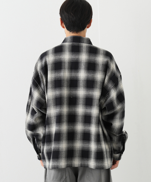 JOURNAL STANDARD J.S HOMESTEAD(ジャーナルスタンダードホームステッド)の「【J.S.Homestead】HEAVY TWILL スピンドルMIL L/S(シャツ/ブラウス・メンズ・レッド/ブラック系その他・MEDIUM/LARGE)」の8枚目の写真