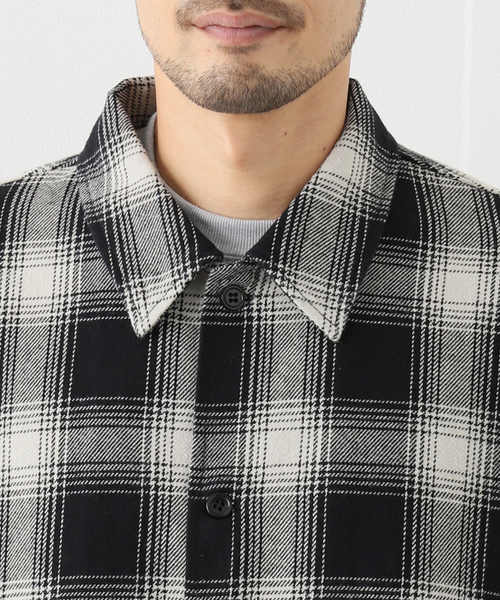 JOURNAL STANDARD J.S HOMESTEAD(ジャーナルスタンダードホームステッド)の「【J.S.Homestead】HEAVY TWILL スピンドルMIL L/S(シャツ/ブラウス・メンズ・レッド/ブラック系その他・MEDIUM/LARGE)」の9枚目の写真