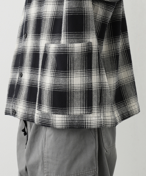 JOURNAL STANDARD J.S HOMESTEAD(ジャーナルスタンダードホームステッド)の「【J.S.Homestead】HEAVY TWILL スピンドルMIL L/S(シャツ/ブラウス・メンズ・レッド/ブラック系その他・MEDIUM/LARGE)」の14枚目の写真