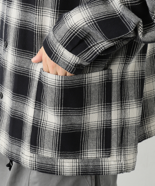 JOURNAL STANDARD J.S HOMESTEAD(ジャーナルスタンダードホームステッド)の「【J.S.Homestead】HEAVY TWILL スピンドルMIL L/S(シャツ/ブラウス・メンズ・レッド/ブラック系その他・MEDIUM/LARGE)」の15枚目の写真