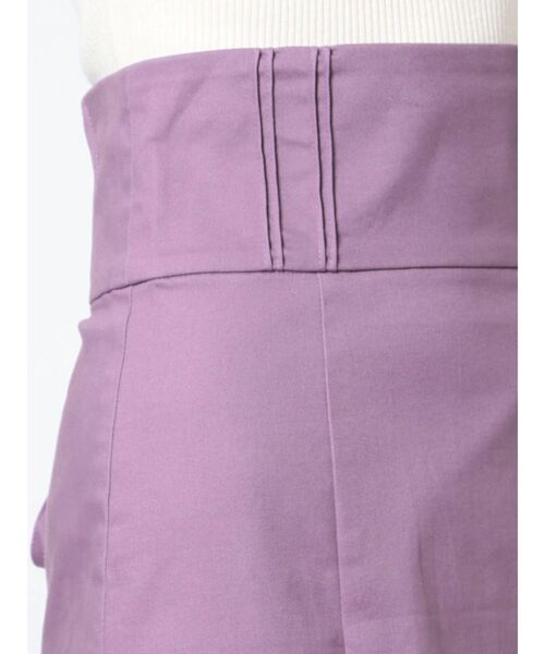 LAGUNAMOON(ラグナムーン)の「バックレースアップタイトスカート(スカート・レディース・アイボリー/チャコールグレー/パープル・SMALL/MEDIUM)」の8枚目の写真