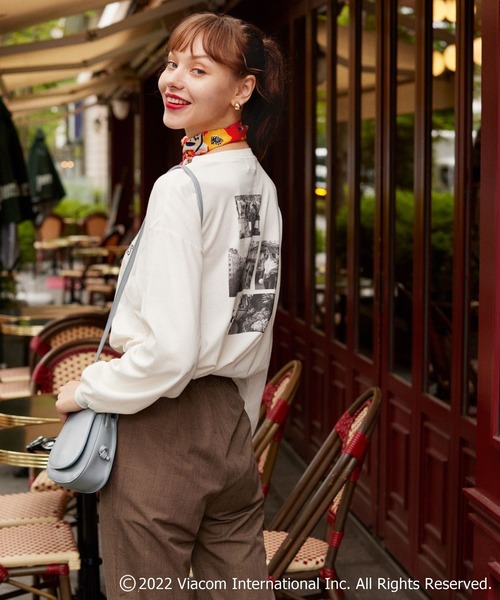 Heather（ヘザー）の「EMILY IN PARISスカーフ　157183（バンダナ/スカーフ・レディース・ホワイト系その他/レッド系その他・ONE SIZE）」の5枚目の写真