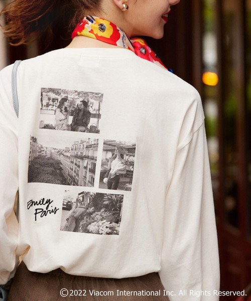 Heather（ヘザー）の「EMILY IN PARISスカーフ　157183（バンダナ/スカーフ・レディース・ホワイト系その他/レッド系その他・ONE SIZE）」の6枚目の写真