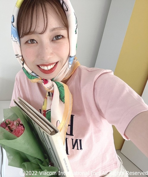 Heather（ヘザー）の「EMILY IN PARISスカーフ　157183（バンダナ/スカーフ・レディース・ホワイト系その他/レッド系その他・ONE SIZE）」の10枚目の写真