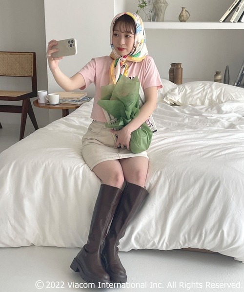 Heather（ヘザー）の「EMILY IN PARISスカーフ　157183（バンダナ/スカーフ・レディース・ホワイト系その他/レッド系その他・ONE SIZE）」の12枚目の写真