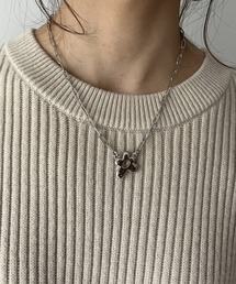 LOWRYS FARM | フラワーチェーンネックレス　169390(ネックレス)