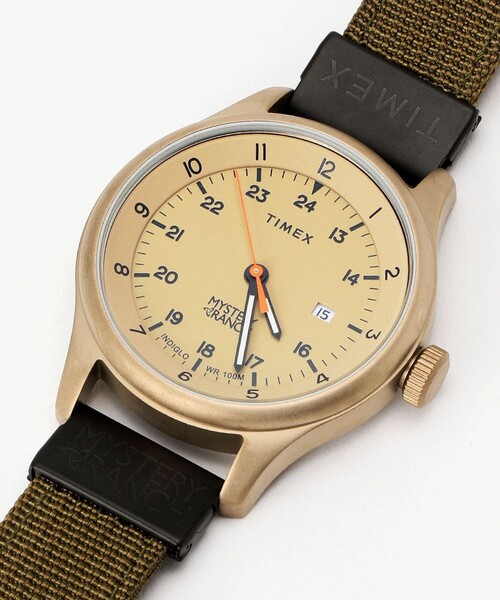 FREAK'S STORE(フリークスストア)の「MYSTERYRANCH×TIMEX/ミステリーランチ×タイメックス FIELD WATCH Ⅱ/フィールドウォッチ2(アナログ腕時計・メンズ・キャメル・フリ-)」の2枚目の写真