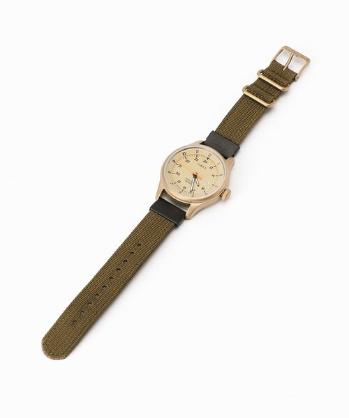 FREAK'S STORE(フリークスストア)の「MYSTERYRANCH×TIMEX/ミステリーランチ×タイメックス FIELD WATCH Ⅱ/フィールドウォッチ2(アナログ腕時計・メンズ・キャメル・フリ-)」の3枚目の写真