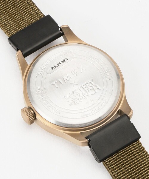 FREAK'S STORE(フリークスストア)の「MYSTERYRANCH×TIMEX/ミステリーランチ×タイメックス FIELD WATCH Ⅱ/フィールドウォッチ2(アナログ腕時計・メンズ・キャメル・フリ-)」の5枚目の写真