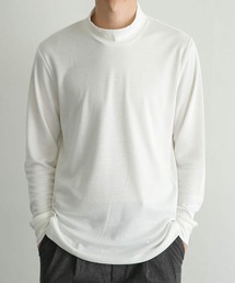 キモウポンチモックネックロングTシャツ