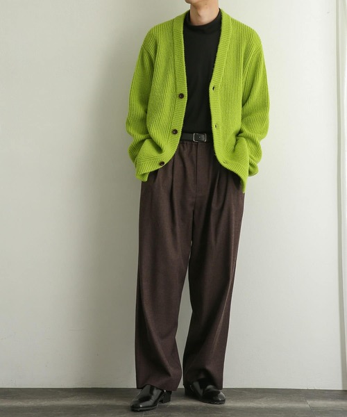 SENSE OF PLACE by URBAN RESEARCH（センスオブプレイスバイアーバンリサーチ）の「キモウポンチモックネックロングTシャツ（Tシャツ/カットソー・メンズ・ホワイト/ブラック・MEDIUM/LARGE）」の4枚目の写真