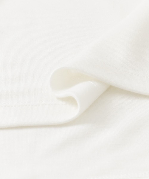 SENSE OF PLACE by URBAN RESEARCH（センスオブプレイスバイアーバンリサーチ）の「キモウポンチモックネックロングTシャツ（Tシャツ/カットソー・メンズ・ホワイト/ブラック・MEDIUM/LARGE）」の16枚目の写真