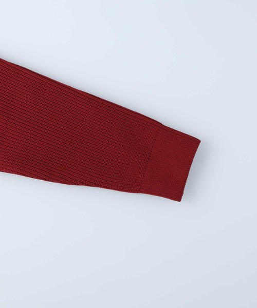 BACK NUMBER(バックナンバー)の「【BACK NUMBER】畦編みクルーニット(ニット/セーター・メンズ・イエロー/オフホワイト/ブラック/ブルー/ワイン/オリーブ・L/M/S/XL)」の17枚目の写真