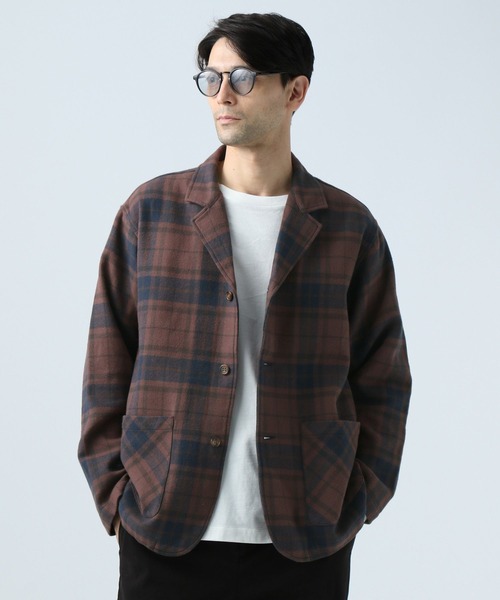 BAYFLOW(ベイフロー)の「ダブルフェイスネルジャケット(その他アウター・メンズ・ブラック/ブラウン・MEDIUM/LARGE)」の2枚目の写真