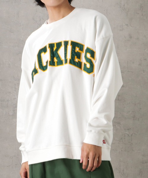 Dickies(ディッキーズ)の「Dickies ディッキーズ ロゴトレーナー(スウェット・メンズ・ホワイト/ブルー/ブラウン/ネイビー/イエロー/オートミール/グリーン/ブラック・XL/L/M)」の9枚目の写真