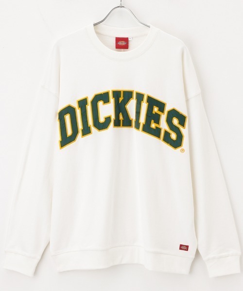 【Dickies】ロゴ スウェット トレーナー イエロー / 送料無料 Dickies ディッキーズ ロゴトレーナー(スウェット)|Dickies