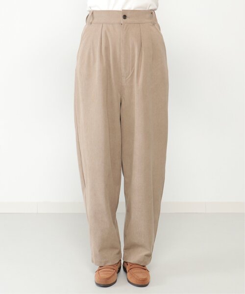 LBC（エルビーシー）の「細コールワイドバルーンパンツ（その他パンツ・レディース・チャコールグレー/ベージュ・M/L）」の6枚目の写真