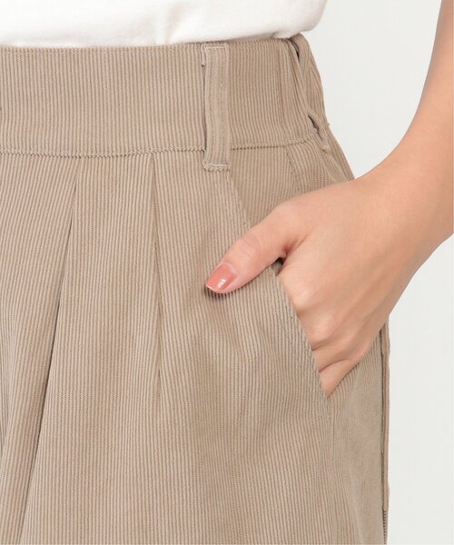 LBC（エルビーシー）の「細コールワイドバルーンパンツ（その他パンツ・レディース・チャコールグレー/ベージュ・M/L）」の8枚目の写真