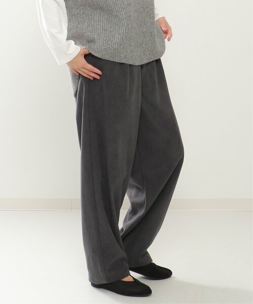 LBC（エルビーシー）の「細コールワイドバルーンパンツ（その他パンツ・レディース・チャコールグレー/ベージュ・M/L）」の15枚目の写真