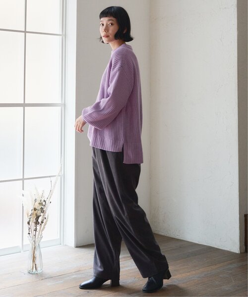 LBC（エルビーシー）の「細コールワイドバルーンパンツ（その他パンツ・レディース・チャコールグレー/ベージュ・M/L）」の22枚目の写真