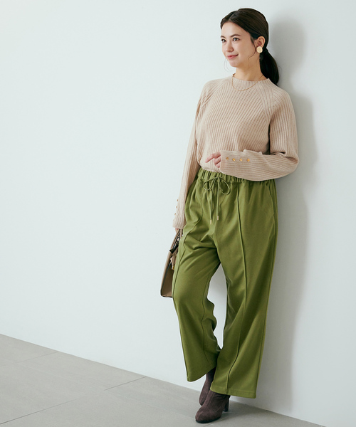 Days(デイズ)の「【anyfee】センターピンタックセミワイドパンツ 大きいサイズ(その他パンツ・レディース・ブラック/カーキ/グレー・LL/3L/4L/5L)」の20枚目の写真