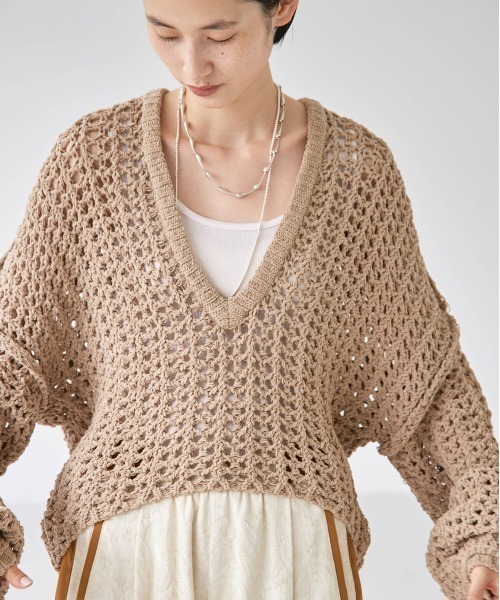 セール ブランド古着 Vネックニット ニット セーター Todayful トゥデイフル のファッション通販 Zozoused