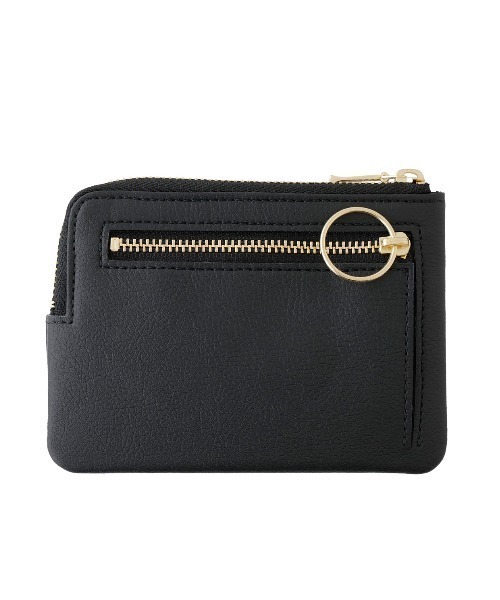 BIRTHDAY BAR（バースデイバー）の「MELACOT ミニポーチ 財布（コインケース・レディース・ブラック/モカ/グリーン・フリー）」の7枚目の写真