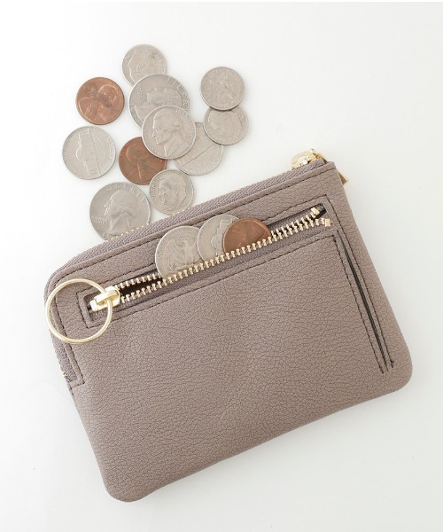 BIRTHDAY BAR（バースデイバー）の「MELACOT ミニポーチ 財布（コインケース・レディース・ブラック/モカ/グリーン・フリー）」の15枚目の写真