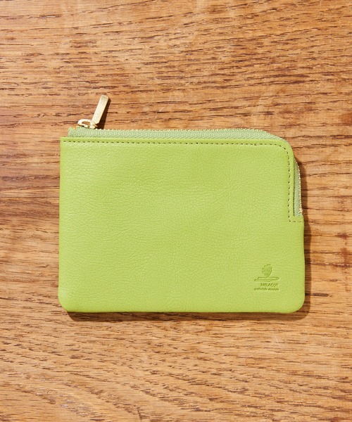 BIRTHDAY BAR（バースデイバー）の「MELACOT ミニポーチ 財布（コインケース・レディース・ブラック/モカ/グリーン・フリー）」の9枚目の写真