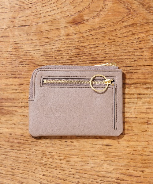 BIRTHDAY BAR（バースデイバー）の「MELACOT ミニポーチ 財布（コインケース・レディース・ブラック/モカ/グリーン・フリー）」の19枚目の写真