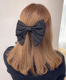 apres jour | 【apres jour×ARIAZ】ビッグリボンバレッタ(バレッタ/ヘアクリップ)