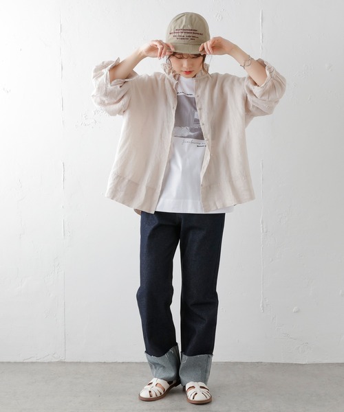 PUAL CE CIN（ピュアルセシン）の「【THEATRE PRODUCTS】NYLON CAP／ナイロンキャップ（キャップ・レディース・カーキ・FREE）」の4枚目の写真