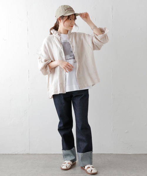 PUAL CE CIN（ピュアルセシン）の「【THEATRE PRODUCTS】NYLON CAP／ナイロンキャップ（キャップ・レディース・カーキ・FREE）」の5枚目の写真